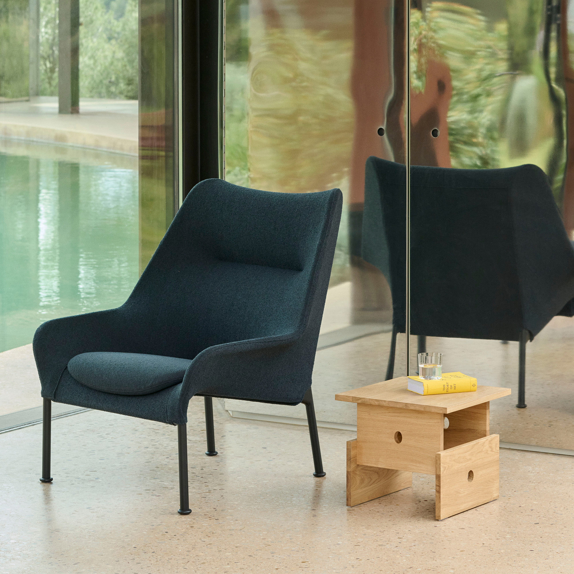 Wood Box Coffee Table